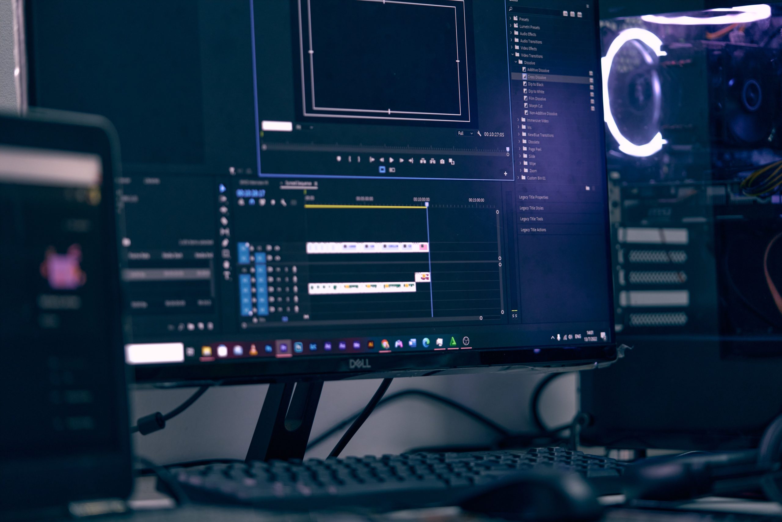 Image gallery marquee